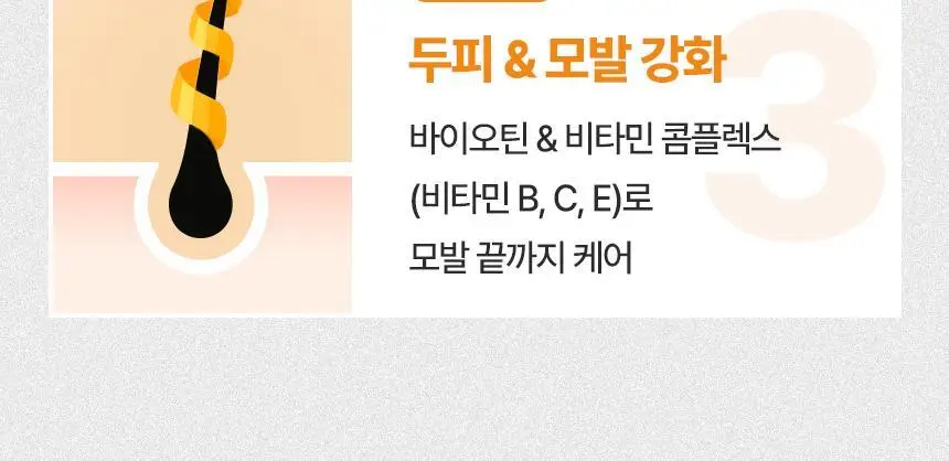 [대용량/스케일링]닥터방기원 샴푸 바이오틴 탈모케어 [모근 강화] 상세페이지 23
